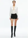 Alice And Olivia Cady Short In Black