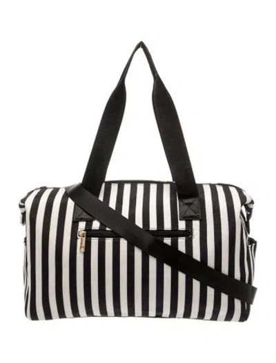 Pre-owned Alice And Olivia Canvas Messenger Bag In Multi