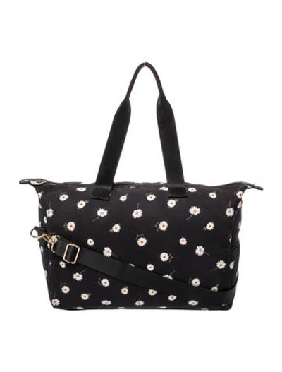 Pre-owned Alice And Olivia Canvas Tote In Black