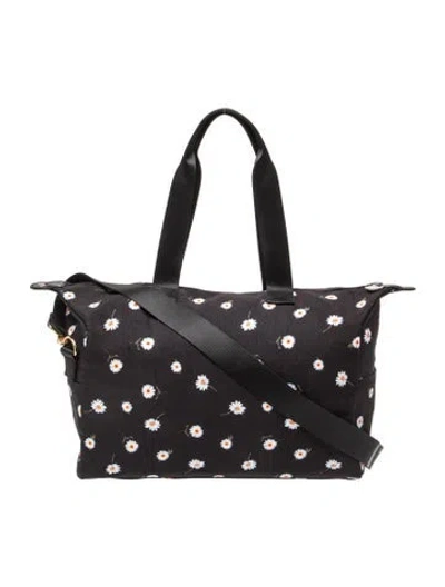 Pre-owned Alice And Olivia Canvas Tote In Black