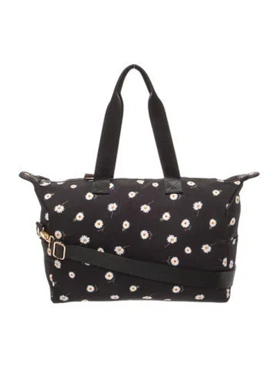 Pre-owned Alice And Olivia Canvas Tote In Black