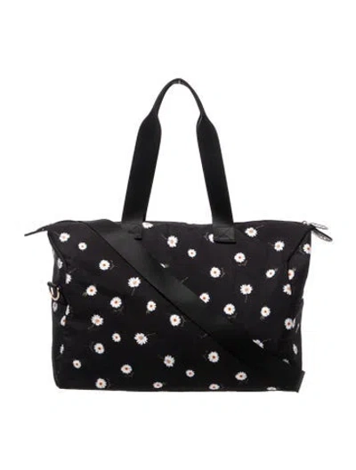 Pre-owned Alice And Olivia Canvas Tote In Black