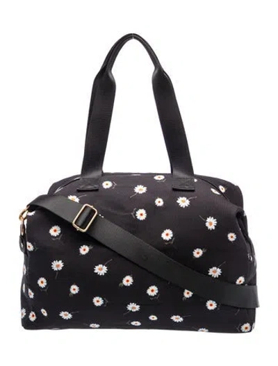 Pre-owned Alice And Olivia Canvas Tote In Black