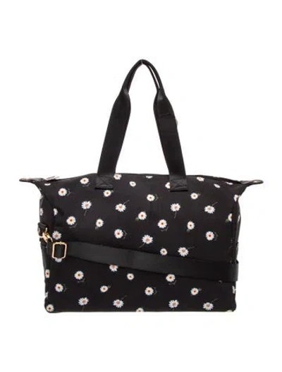 Pre-owned Alice And Olivia Canvas Tote W/ Tags In Black