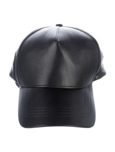 Pre-owned Alice And Olivia Cap In Black