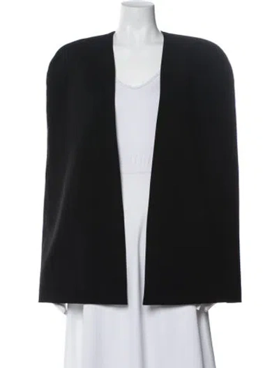 Pre-owned Alice And Olivia Cape In Black