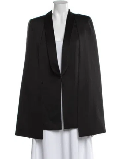Pre-owned Alice And Olivia Cape In Black