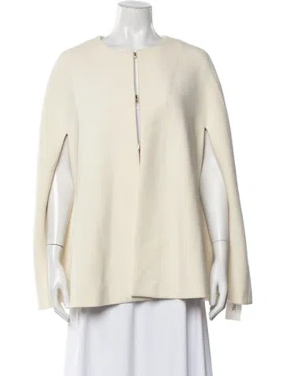 Pre-owned Alice And Olivia Cape In Neutrals