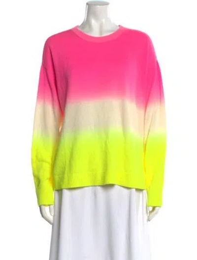 Pre-owned Alice And Olivia Cashmere Striped Sweater W/ Tags In Multi