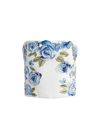 ALICE AND OLIVIA ALICE AND OLIVIA CECE EMBROIDERED TOP