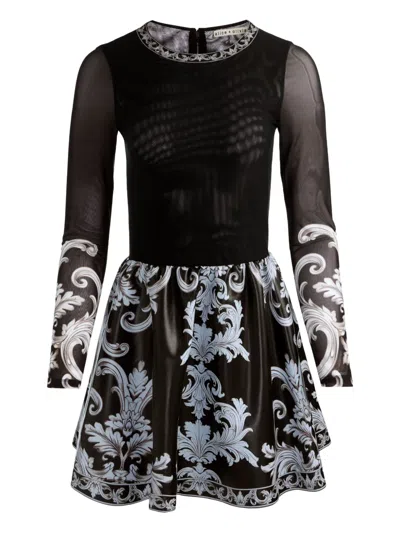 ALICE AND OLIVIA CHARA MINI DRESS