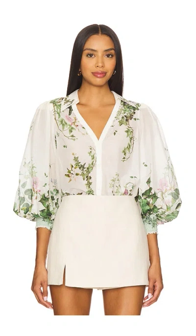 ALICE AND OLIVIA CHARIS BLOUSE