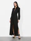 Alice And Olivia Chassidy Maxi Dress In Black