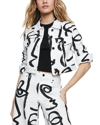 ALICE AND OLIVIA ALICE AND OLIVIA KOKETIT CHLOE BOXY CROPPED JACKET