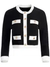 Alice And Olivia Claira Short Jacket In Black