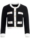 Alice And Olivia Claira Short Jacket In Black