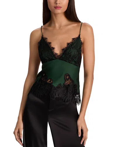 ALICE AND OLIVIA ALICE AND OLIVIA CLAUDIA LACE TRIM CAMISOLE