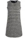Alice And Olivia Clyde Aline Shift Dress In Black