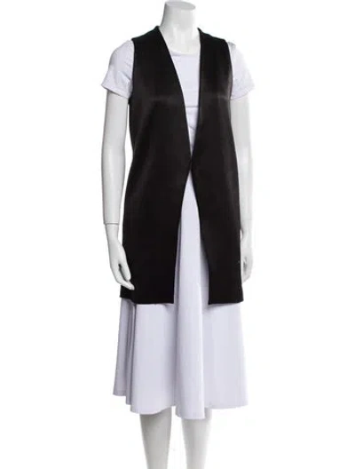 Pre-owned Alice And Olivia Coat In Black