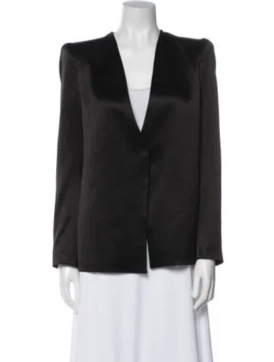 Pre-owned Alice And Olivia Coat In Black