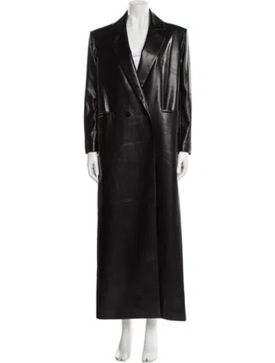 Pre-owned Alice And Olivia Coat In Black