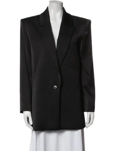 Pre-owned Alice + Olivia Coat In Black