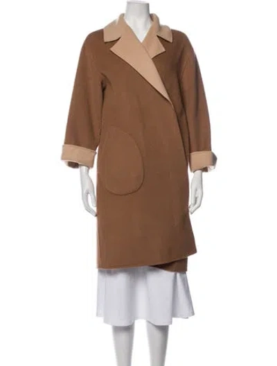 Pre-owned Alice + Olivia Coat In Brown