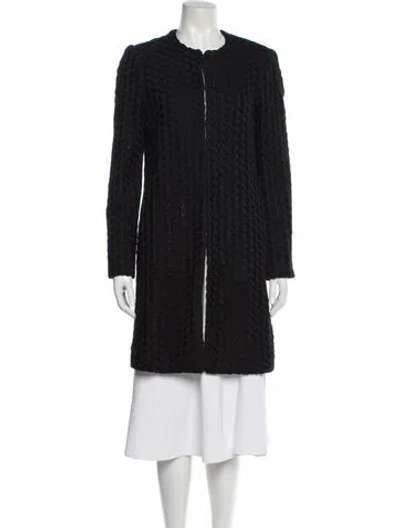 Pre-owned Alice And Olivia Coat In Gray