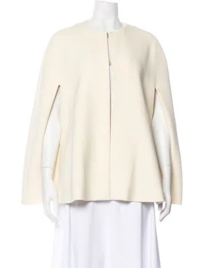 Pre-owned Alice And Olivia Coat In Neutral
