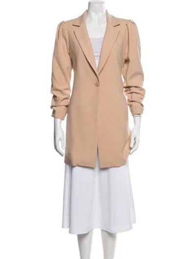 Pre-owned Alice And Olivia Coat In Neutral