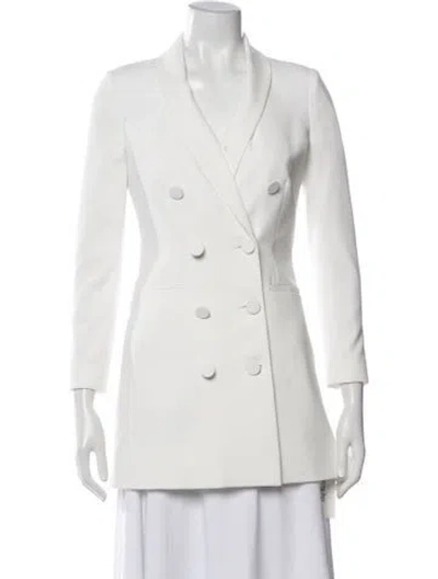 Pre-owned Alice And Olivia Coat In Neutral