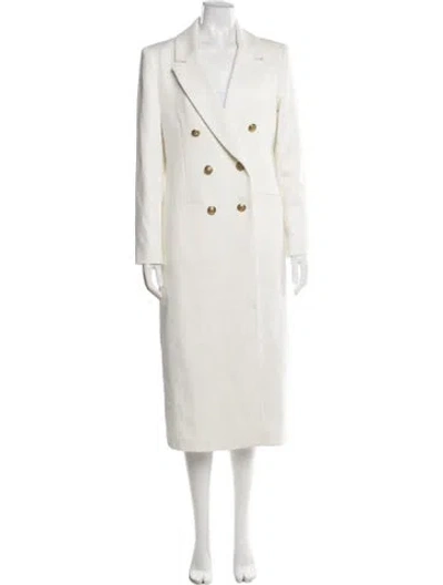 Pre-owned Alice And Olivia Coat In Neutrals
