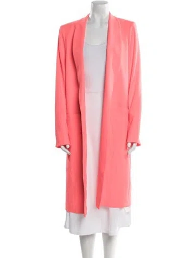 Pre-owned Alice And Olivia Coat In Pink