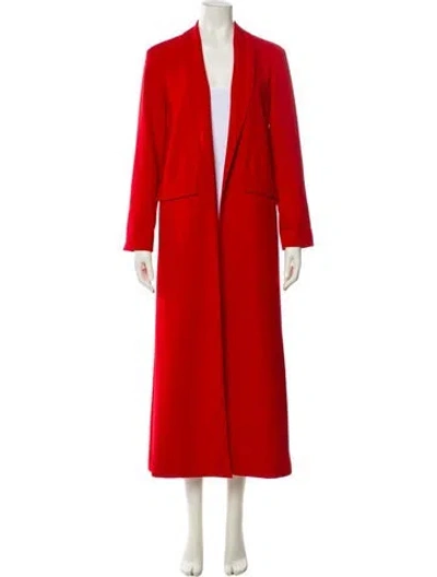 Pre-owned Alice And Olivia Coat In Red
