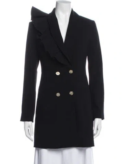 Pre-owned Alice And Olivia Coat W/ Tags In Black