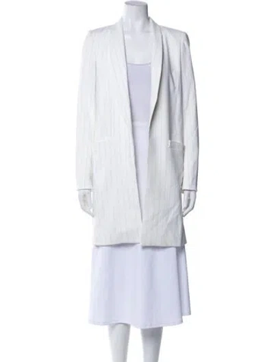 Pre-owned Alice And Olivia Coat In White