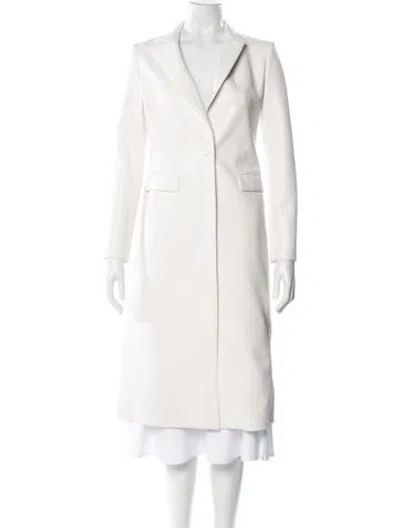 Pre-owned Alice And Olivia Coat In White