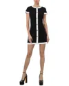 Alice And Olivia Coley Dress In Black