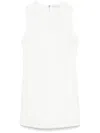 Alice And Olivia Coley Mini Dress In White