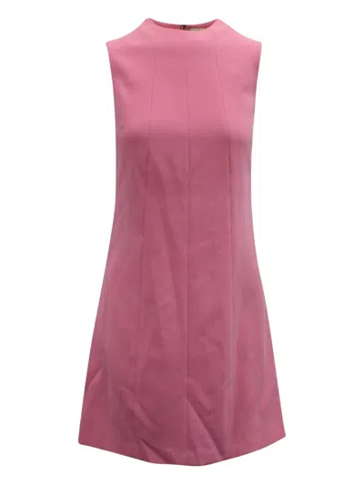 Pre-owned Alice And Olivia Coley Round-neck Sleeveless Dress In Pink
