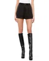 Alice And Olivia Conry Short In Black
