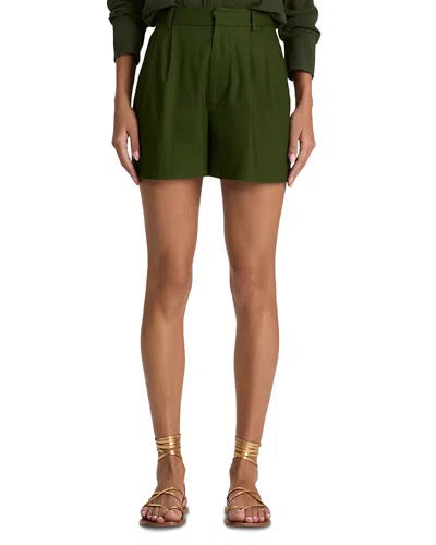 Alice And Olivia Conry Shorts In Green