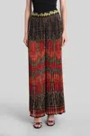 Alice And Olivia Copen Pants In Multicolor Polyester In Multi