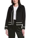 Alice And Olivia Corwin Jacket In Black