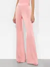 Alice And Olivia Deanna High Rise Bootcut Pants In Dusty Rose