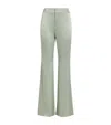 Alice And Olivia Deanna Flared Trousers In Multi
