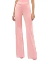 Alice And Olivia Deanna Slim Pant In Pink