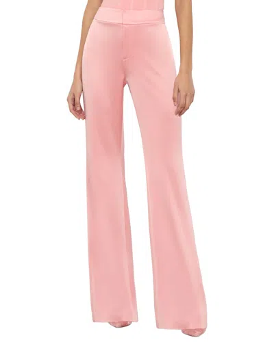 Alice And Olivia Deanna Slim Pant In Pink