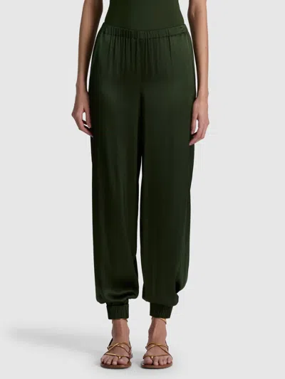 Alice And Olivia Declan Pull On Genie Pant In Green