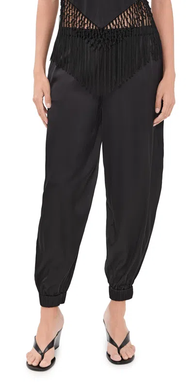 Alice And Olivia Declan Pull On Genie Pants Black
